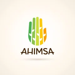 Ahimsa Hand Vector in Salt Lake City, UT | Santosh Yoga Institute