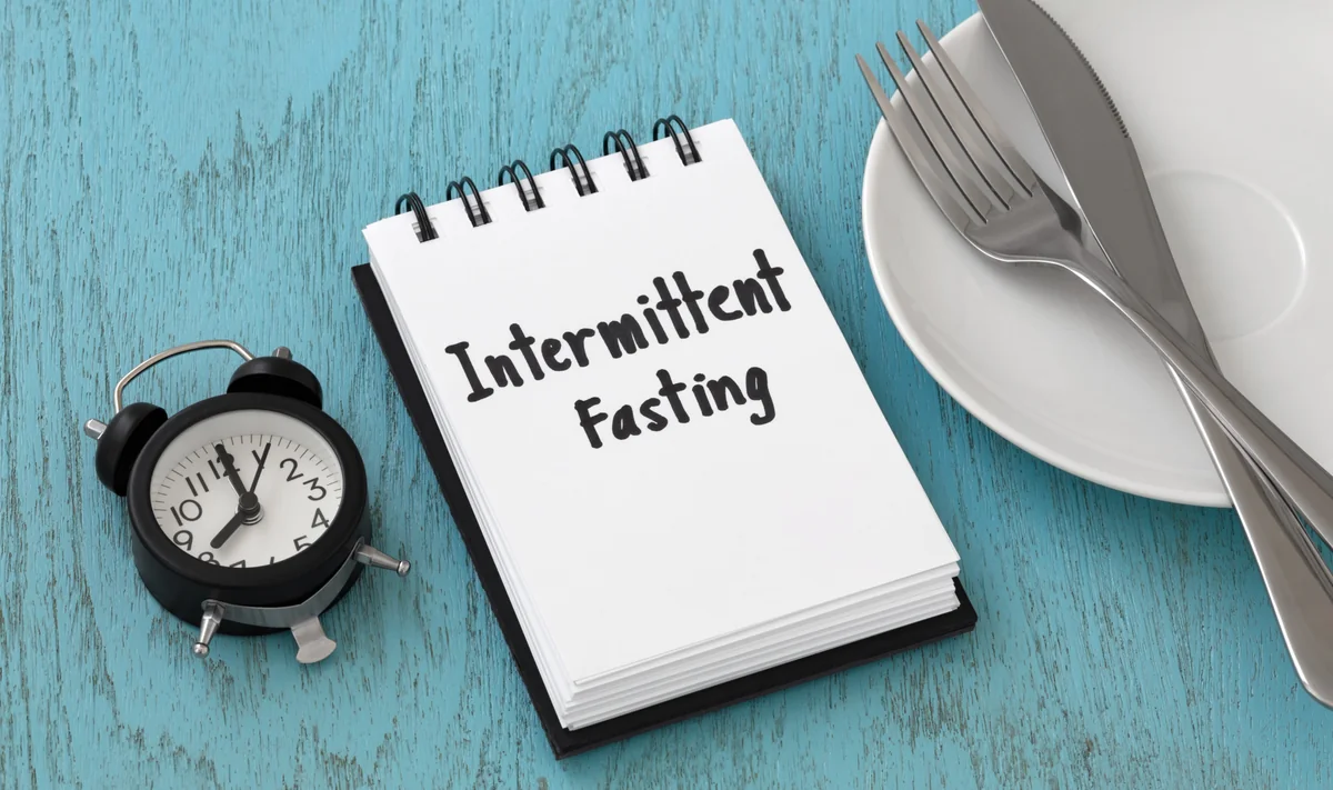 Intermittent Fasting Note on table in Salt Lake City, UT | Santosh Yoga Institute