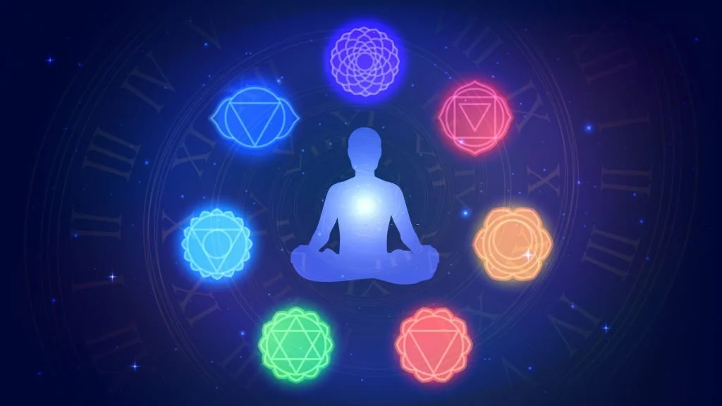 Beautiful Yoga Chakras Vector in Salt Lake City, UT | Santosh Yoga Institute
