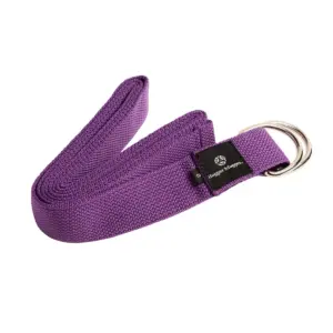 Cotton D-Ring 10 ft. Yoga Strap